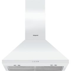 Hotpoint PHPC6.5FLMX Cooker Hood - White