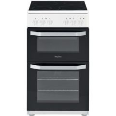 Hotpoint HD5V92KCW/UK Cooker - White