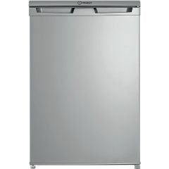Indesit I55V1 112S UK Freestanding Undercounter Fridge - Silver