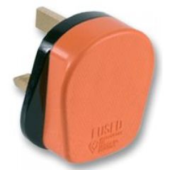 Generic 81435 13 Amp Orange Rubber Plug