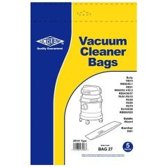 Bag27 Pattern Rowenta Zr81 Dust Bag Pack Of 5