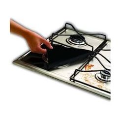 Generic GHPB4PP Pack Of 4 Black Gas Hob Protectors