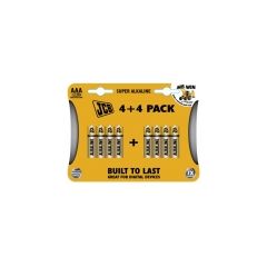 Generic S5338 Jcb Super Alkaline Aaa Batteries (8)