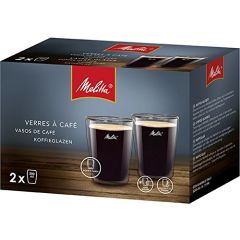 Mel6761117 Genuine Melitta Coffee Glasses 200 Ml (Pair)