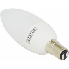 Status International (Uk) Ltd GLM34552 Status Low Energy 5W Sbc Candle Lamp